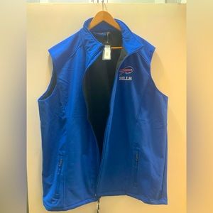 Buffalo Bills Dunbrooke Circle Archer Softshell Full-Zip Vest - Royal